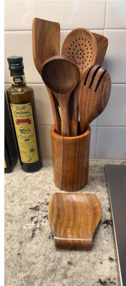 Wooden Spatula Cookware Kitchenware Set