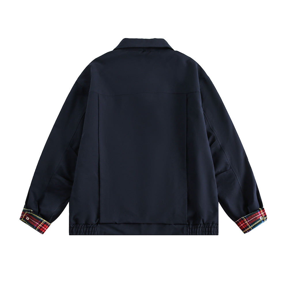 American Style Loose Jacket Trench Coat Same Style For Men And Women