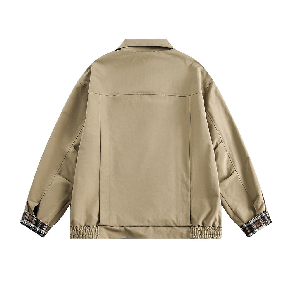 American Style Loose Jacket Trench Coat Same Style For Men And Women