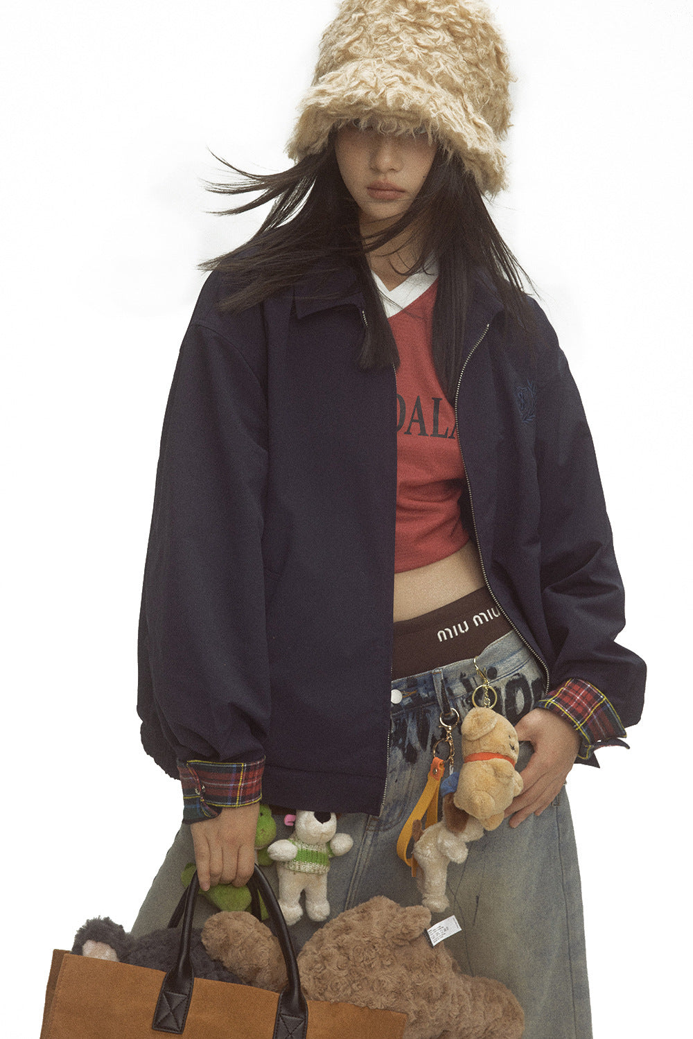 American Style Loose Jacket Trench Coat Same Style For Men And Women