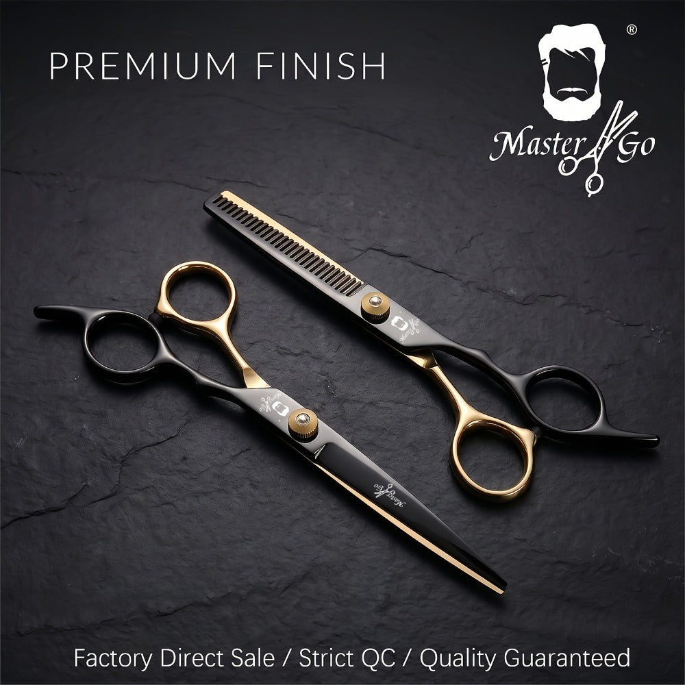 Hair Cutting Scissors Kit 13 Piece – Professional Barber Shears Set with Thinning Shears, Blending Scissors & Accessories — i