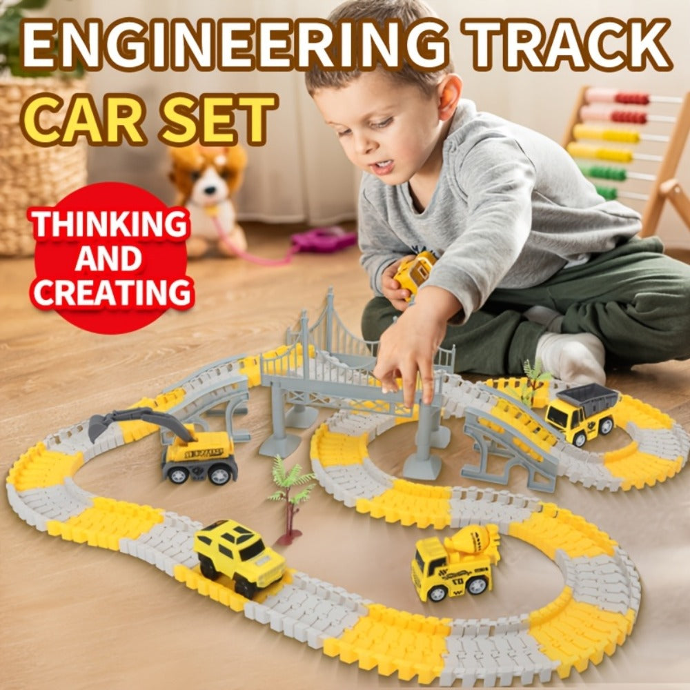 Roller Coaster Track Set 467pcs for Kids Ages 3 4 5 6 7 8 with the Listed Color, Size or Set Options for Everyday Use — image