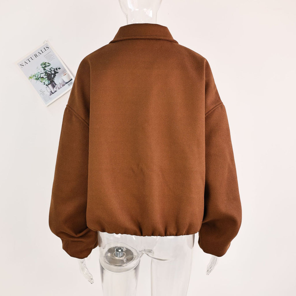 Short Loose Jacket Coat Women