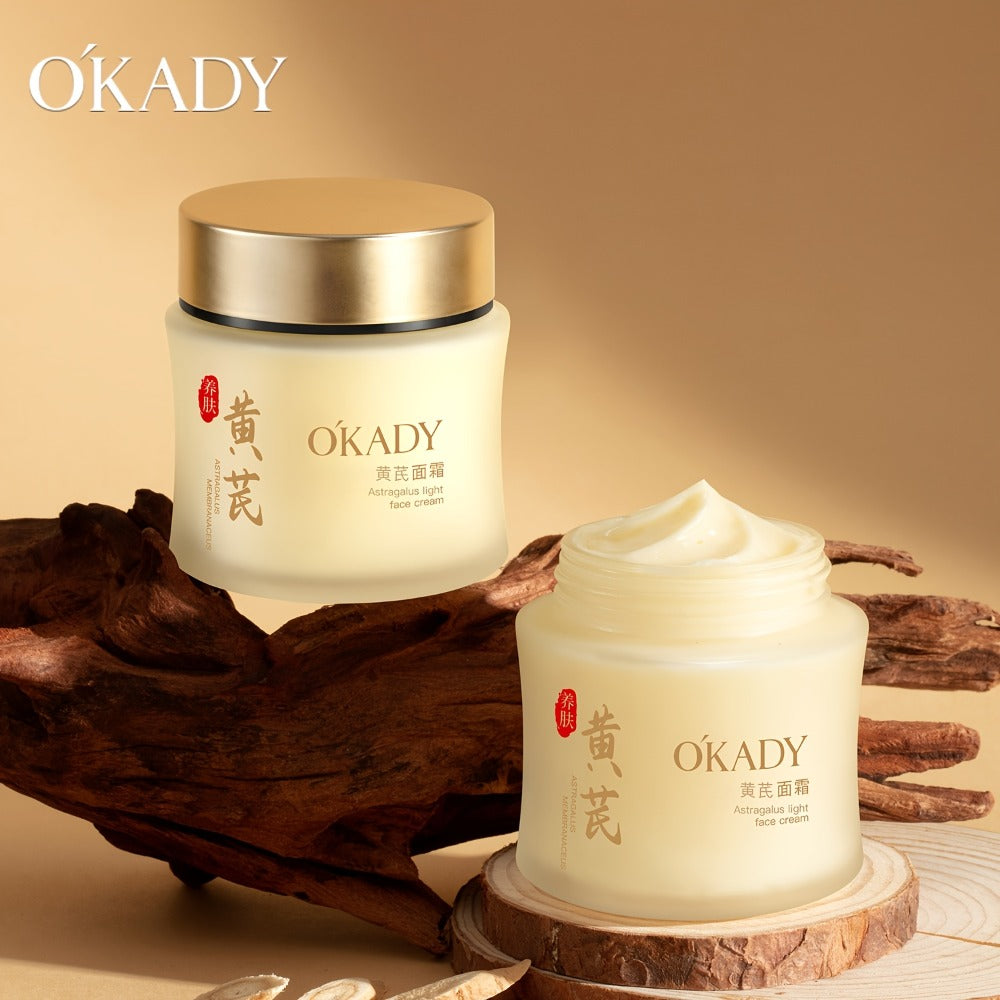 Face Cream Astragalus Root Extract Two-Pack with 100g Per Jar for Morning and Evening Moisturizing — image 9