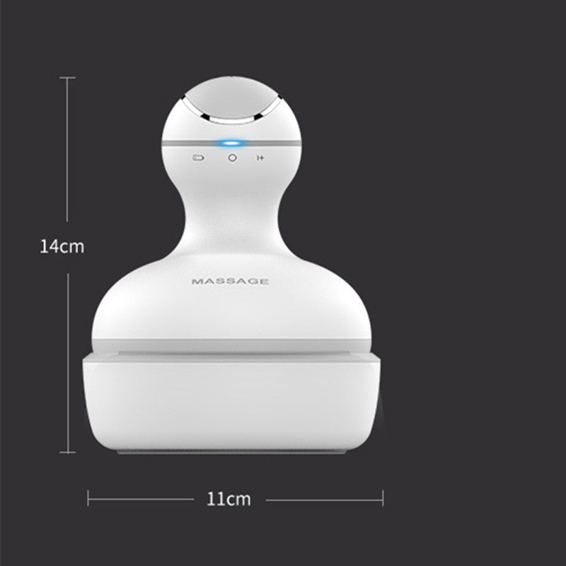 Electric Portable Scalp Physiotherapy Soft Silicone Claw Waterproof Head Massager