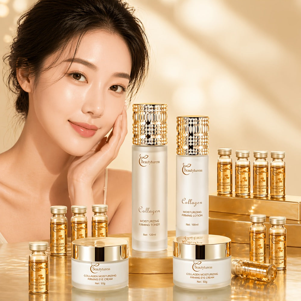 Skincare Set with Beautyluress Label, 14 Collagen Hyaluronic Acid and Niacinamide Product Pieces — image 13