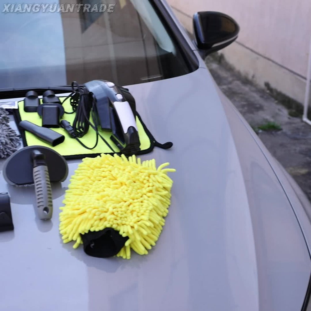Car Cleaning Kit in 19 or 41-Piece Options with Brushes, Towels, Bucket and Selected Vacuum Tools — image 11