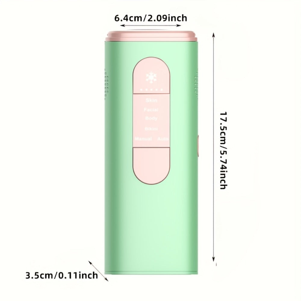 Green IPL Hair Removal Device with 999900 Flash-Counter Marking, Manual and Auto Labels and Dust Cover — image 5