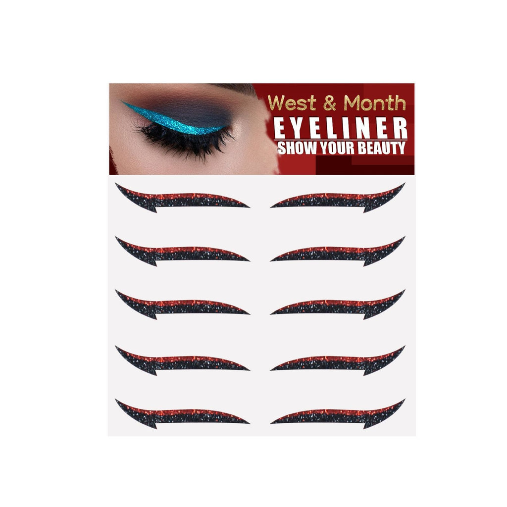 Eyeshadow Stage Makeup Eye Makeup, European And American Eyeliner Self-Adhesive Double Eyelid Eye Makeup