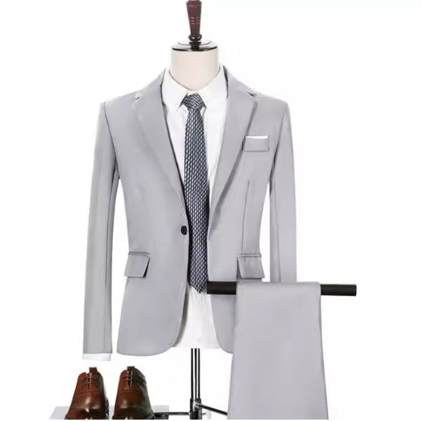 Two-piece Suit For Men, British Gentleman Hairstylist
