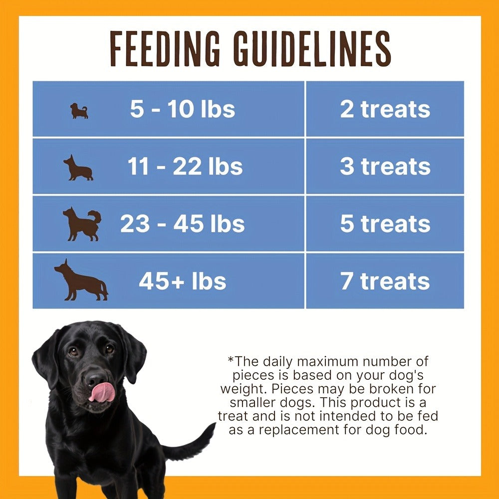 Dog Treats Chicken, Duck and Egg Yolk Assortment with Multi-Bag, 350g and 25 x 4g Options for Dog Reward Use — image 16