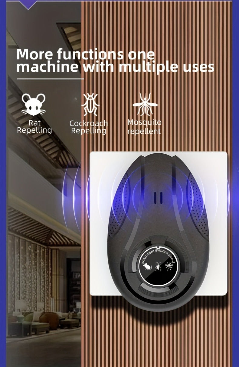 Electronic Pest Repeller, Soundwave Variable Frequency Insect for Home, Shop & Warehouse, Repels Mosquitoes — image 22