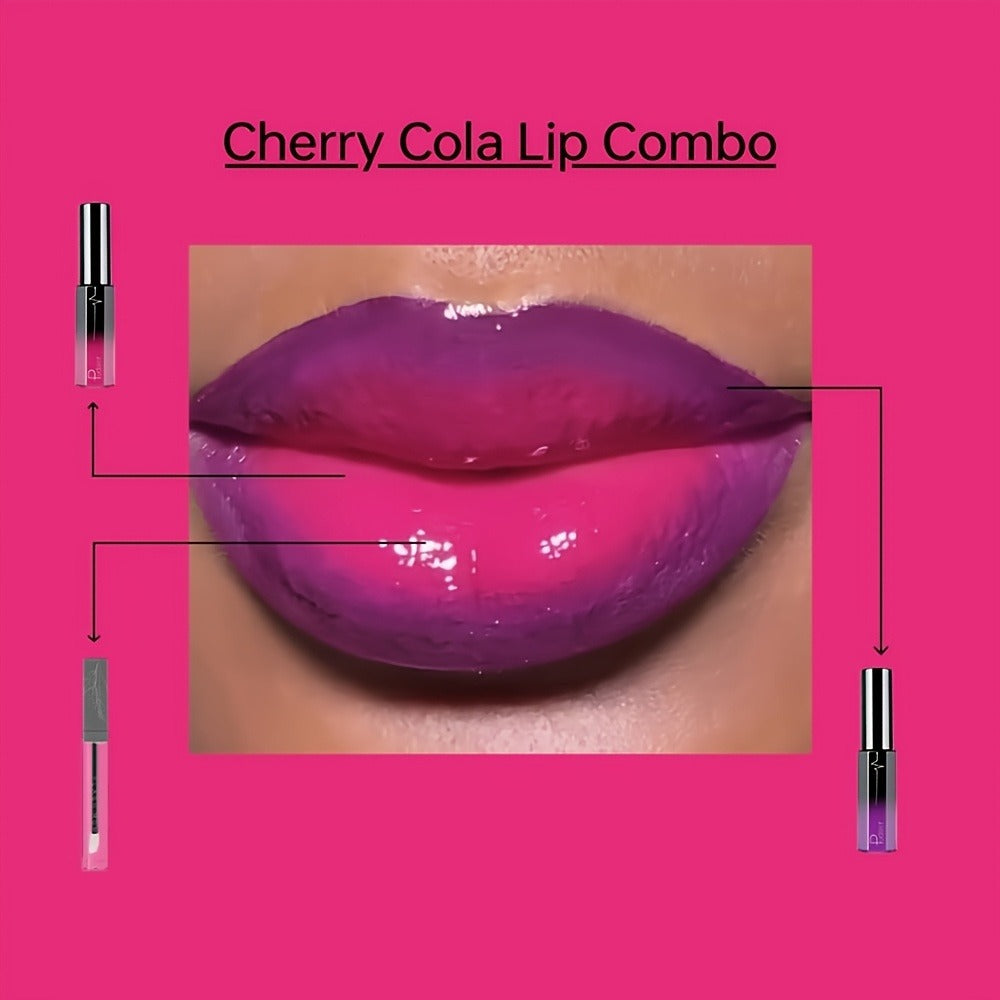 Lip Gloss Set by Pudaier with Clear Lip Oil, Two Matte Lip Colors and Three Retained Shade Options — image 8