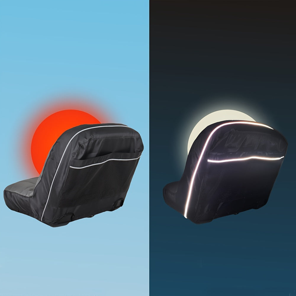 Lawn Mower Seat Cover, Riding Mower Tractor Garden Outdoor for Garden, Patio and Yard Use, with Listed Configuration — image 