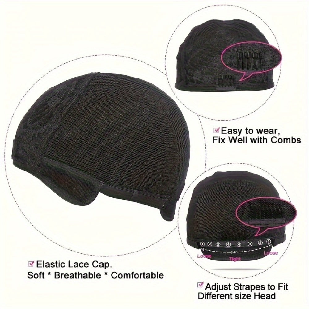 Straight Pixie Human Hair Wig with Bangs, Black 6-Inch Length and Approximately 22.5-Inch Cap — image 7