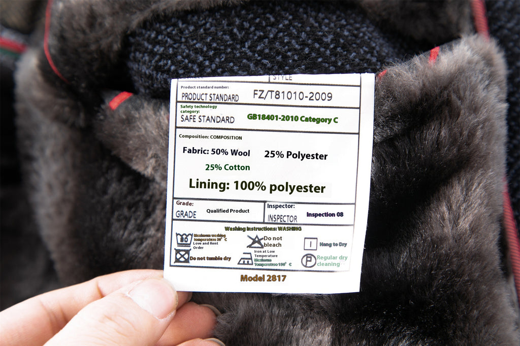 Temperament Lapel With Velvet Men's Woolen Coat