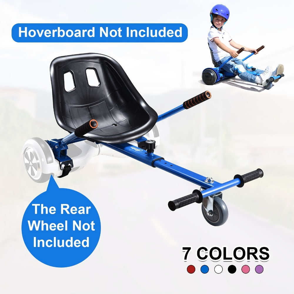 Hoverboard Go Kart Seat Attachment Buggy Conversion Kit 6.5-10 Inch with the Listed Color, Size or Set Options for Everyday U