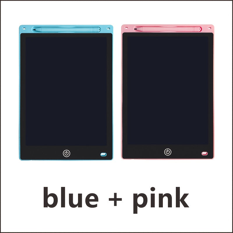 Two-Pack 10-Inch LCD Writing Tablets in Blue and Pink with Matching Styluses and Color-Line Screens — image 9