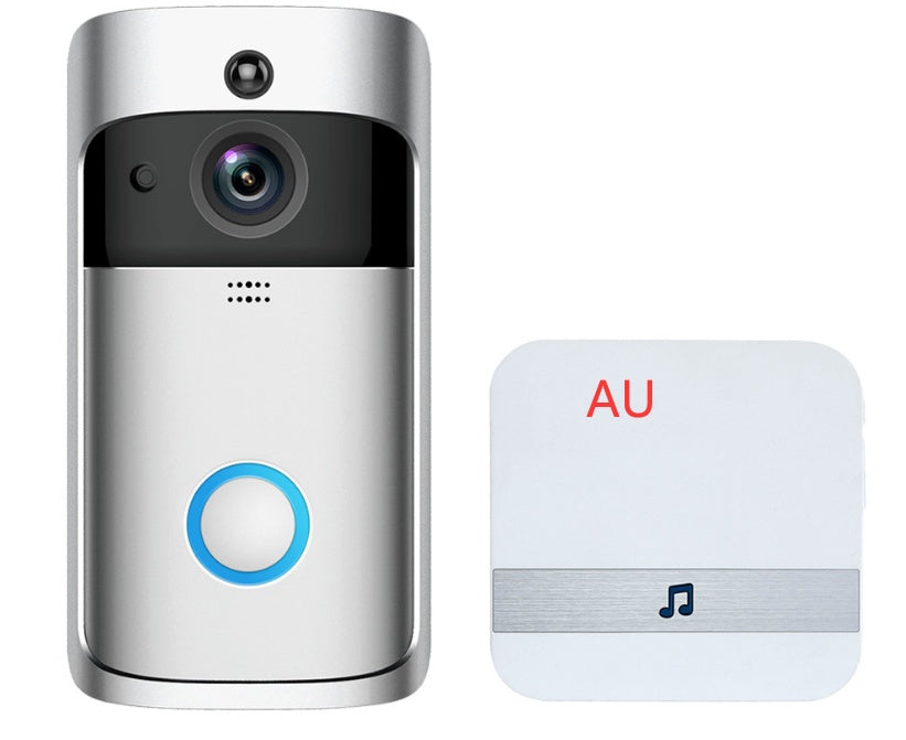 Wireless Video Doorbell 720P HD - Battery Powered Security Camera