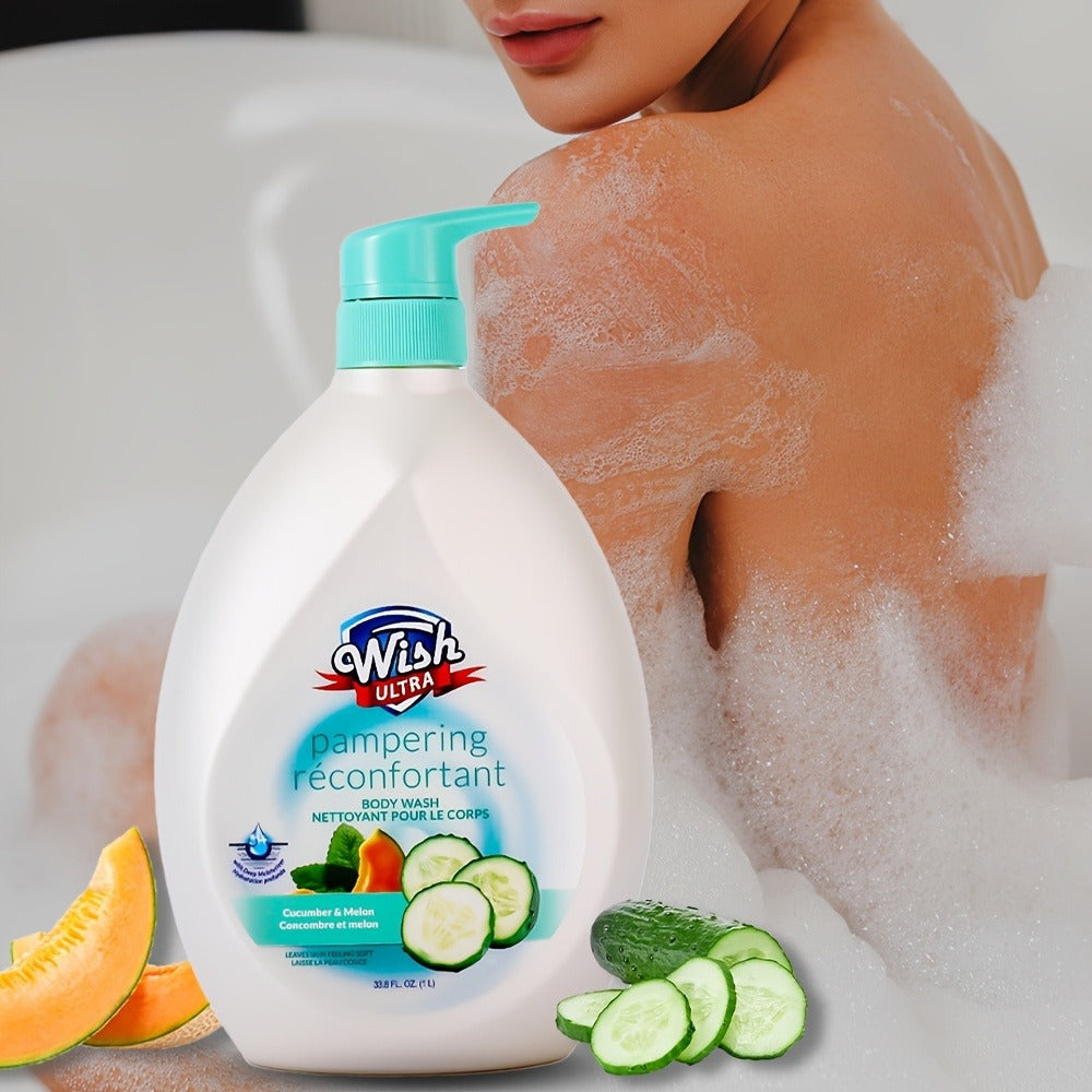 Moisturizing Body Wash 2-Pack 33.8 fl oz Each – Deep Cleansing Shower Gel for Women & Men, Long-Lasting Scent, Hydrating Form