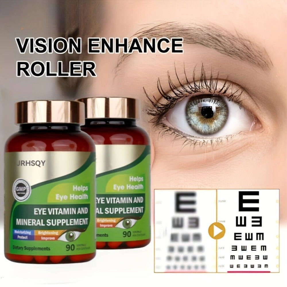 Lutein & Zeaxanthin Eye Vitamins Supplement with Zinc, Vitamin C & E, Advanced Vision & Macular Health — image 2
