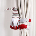Festive Santa or Snowman Christmas Curtain Buckle Tieback