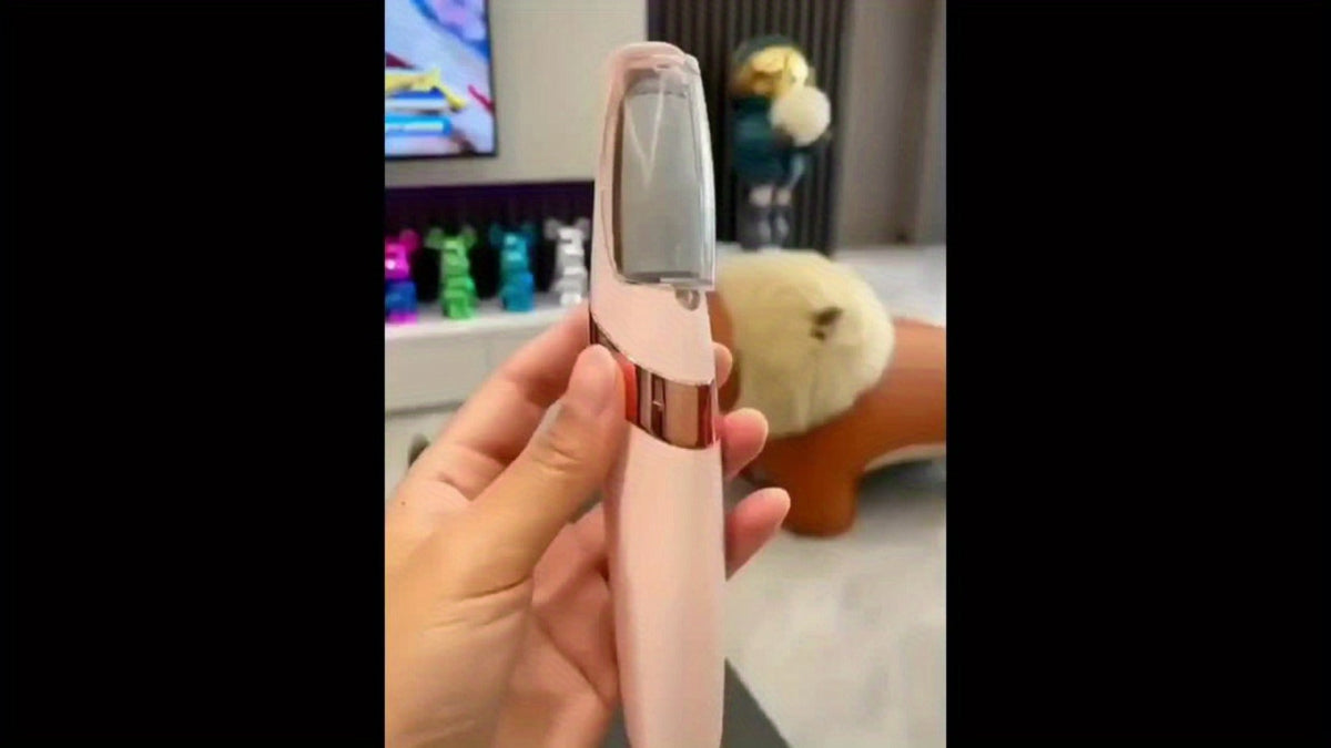 Electric Foot File Callus Remover IPX4 Waterproof Auto Light 2 Speed Interchangeable Grinding Heads Portable Pedicure Tool De
