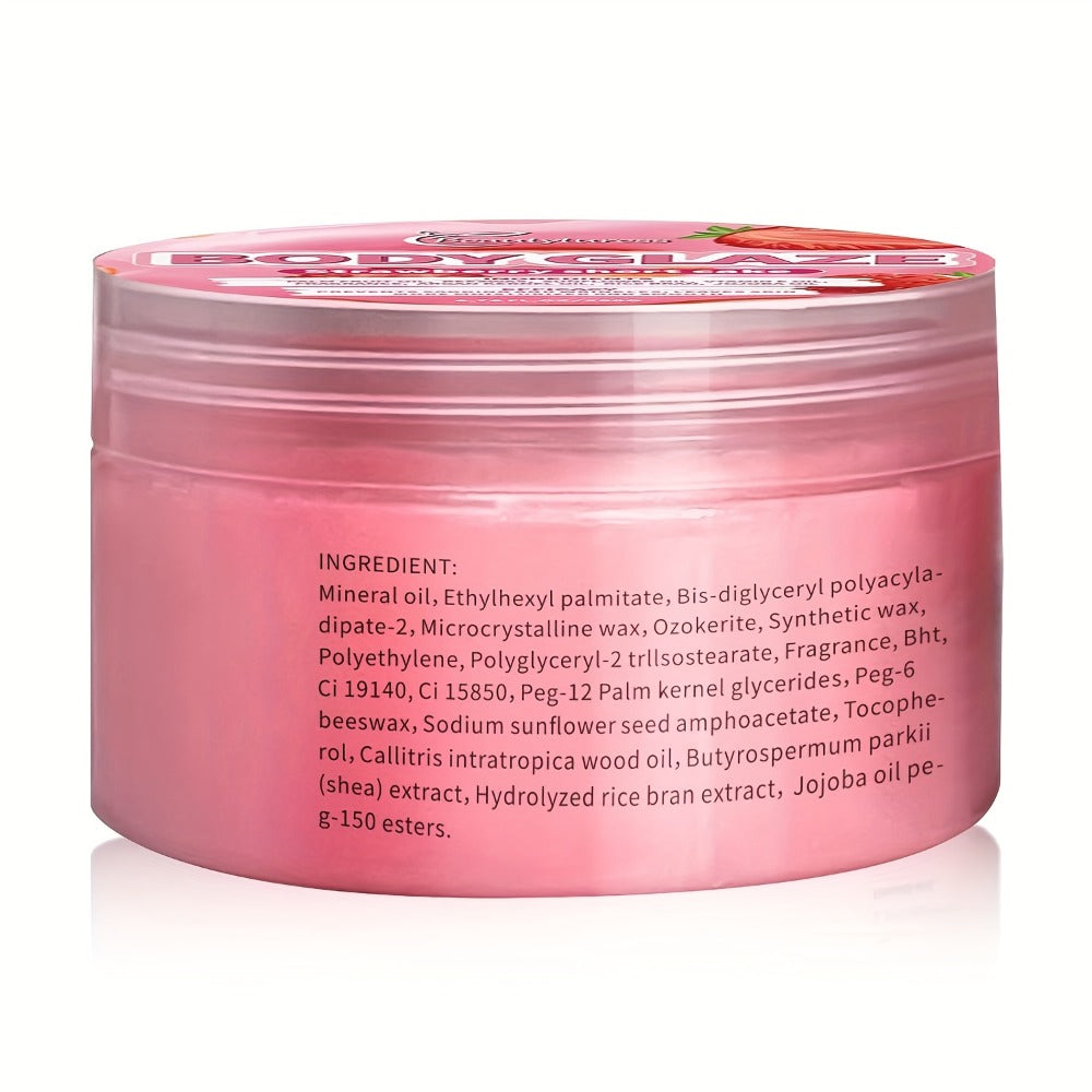 Body Butter Cream 200g Shea Butter Vitamin C Glycerin – Deep Moisturizing Body Glaze for Dry Skin Long-Lasting Hydration Hypo