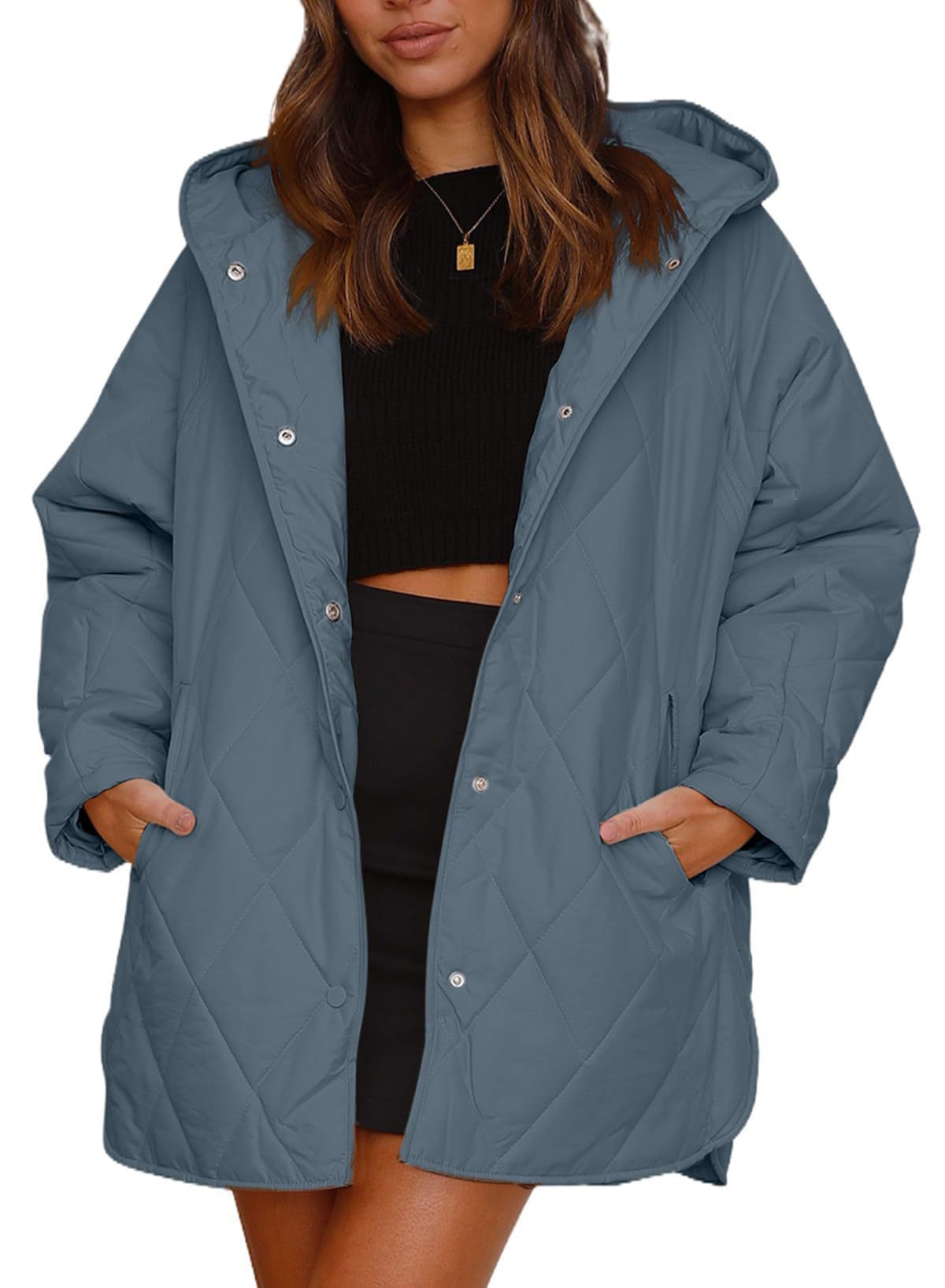 Lightweight Baggy Casual Jacket Coat For Women