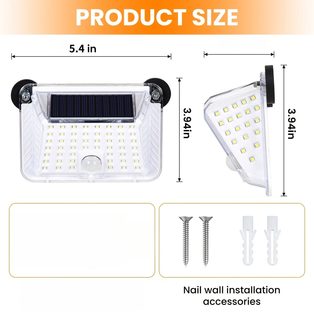 Magnetic RV Solar Motion Light 800LM – 90 LED, 270° Sensor, 3 Modes, IP65 Waterproof, for RV Awning, Camper — image 7