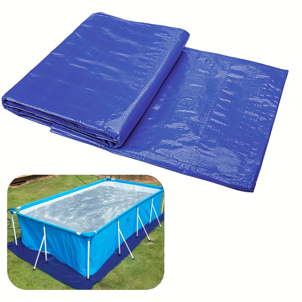 Pool Ground Cover PE Liner | Above Ground Pool Puncture Protection — image 2