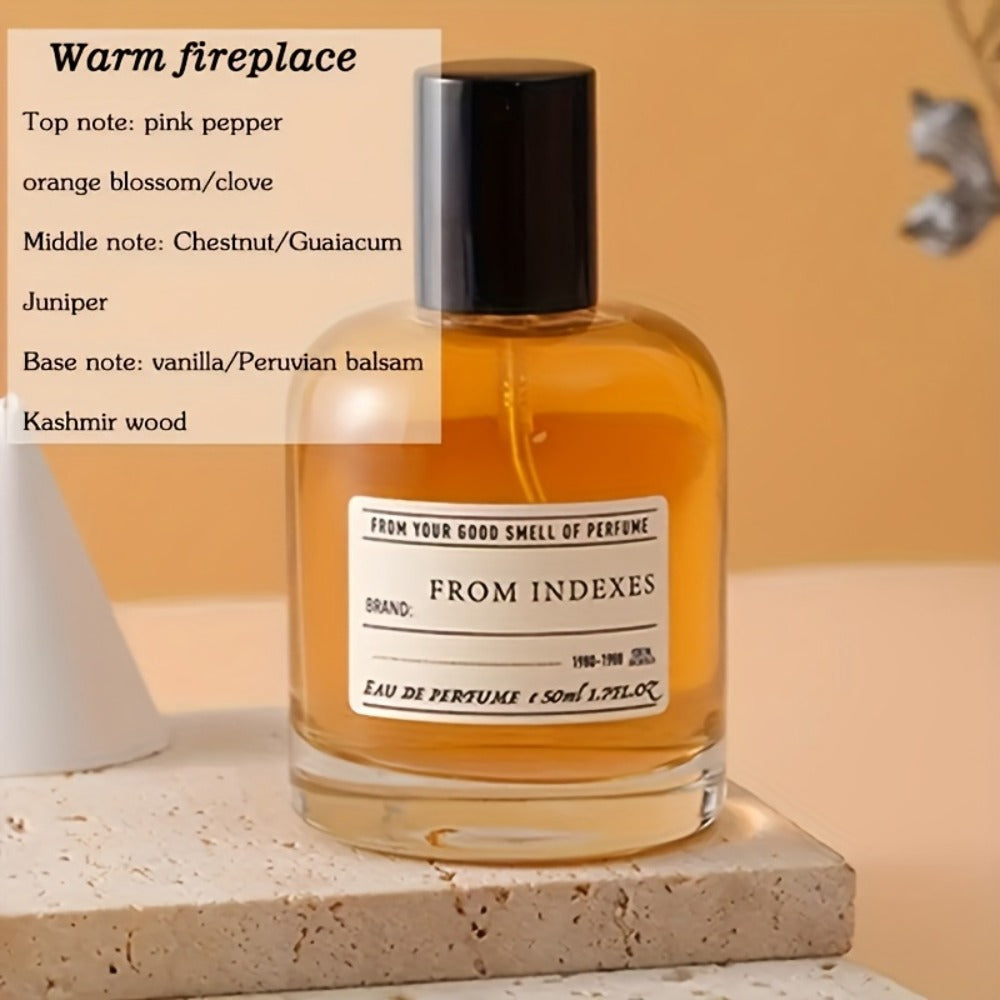 Perfume Unisex ASAD Eau de Parfum Spray in Amber Glass Bottle with Black Presentation Box in a Distinctive Bottle Presentatio