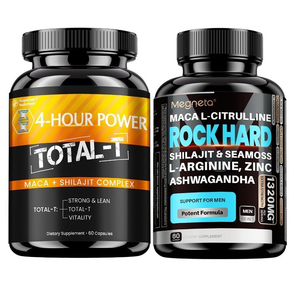 Men's Daily Fuel Supplement 2-Pack, Blue Strength 5-in-1 Formula with Maca, Ashwagandha, Tongkat Ali — image 10