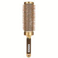 Round Hair Brush Nano Ceramic Ion, Heat Resistant Blowout Styling Roller Comb for Voluminous Bangs — image 1