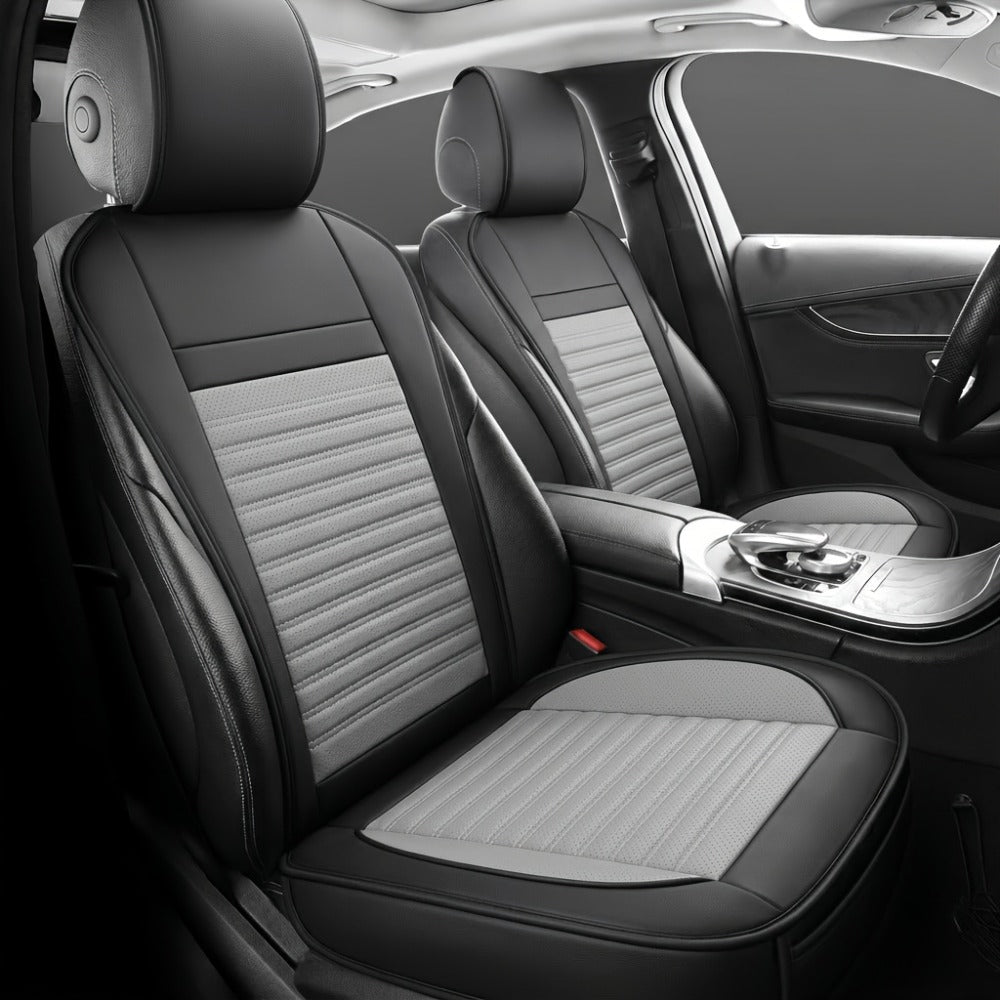 Car Seat Covers Front Pair with Full-Surround High-Back Design and Fifteen Color or Pattern Options — image 13