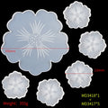 Drip Glue Mold Diy Flower Cherry Blossom Coaster Mold Petal Resin Tray Tea Tray Set Fruit Tray Silicone Mold - V.I.P Digital Presence
