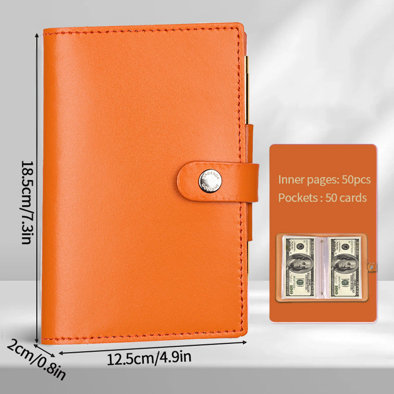Versatile 100 - envelope savings book. Doubles as banknote album, money - saving organizer & photocard holder. Great for managin - V.I.P Digital Presence