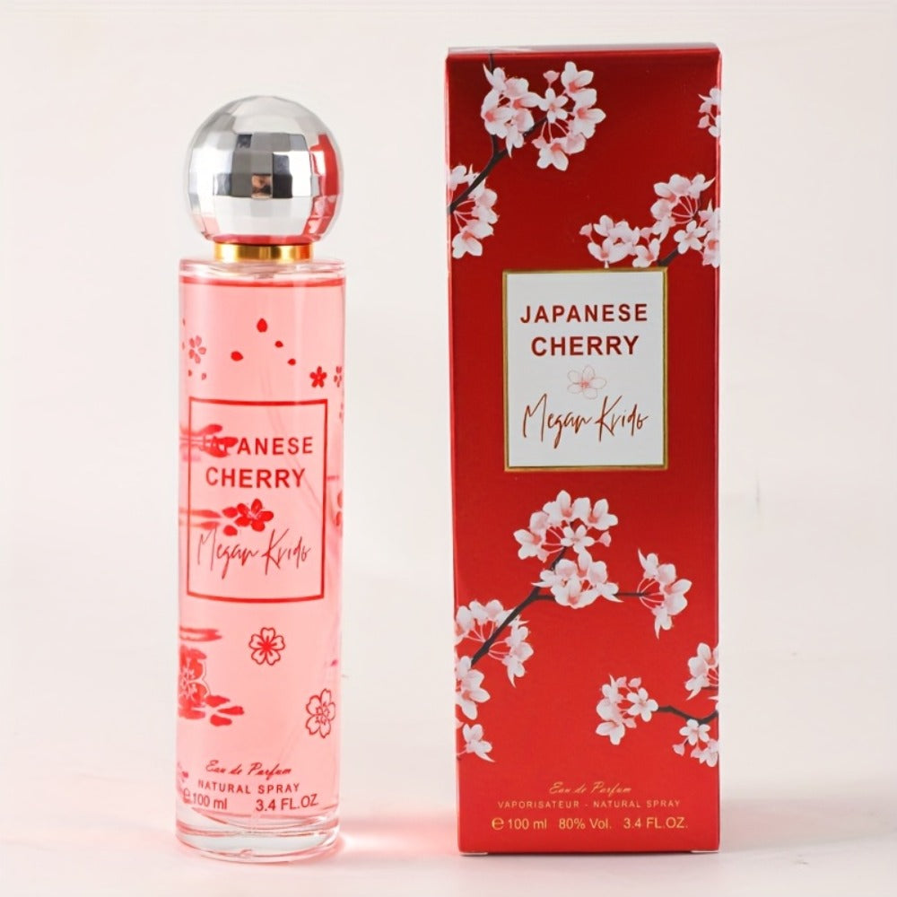 100ml/3.38oz Women's Perfume Spray for Hair & 1Body - Cherry Blossom Eau de Toilette, Floral Scent with Fragrance — image 3