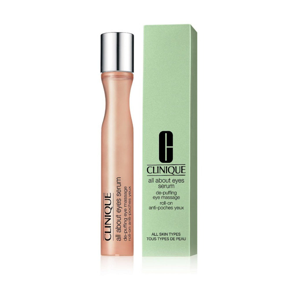 Cooling Roll On Eye Serum 15ml with Massage Roller Ball for a Lightweight Under Eye Care Routine — image 1