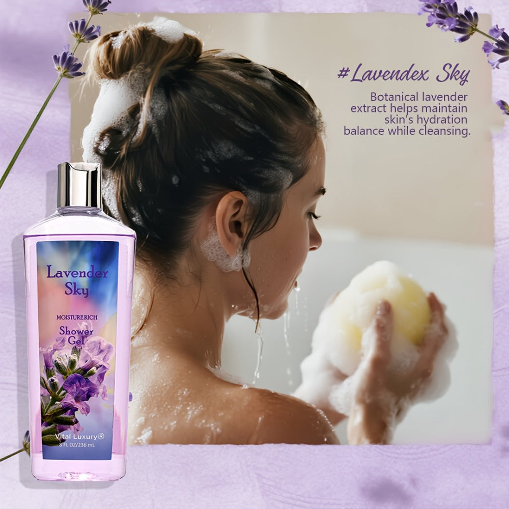 Body Care Gift Set for Women 3pcs, Body Wash, Lotion & Perfume Fragrance Moisturizing Skin Care Kit Sweet — image 8