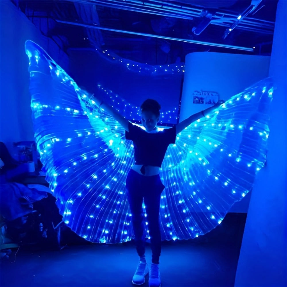 LED Feather Dance Costume Glowing Luminous with the Listed Color, Size or Set Options for Everyday Use — image 16