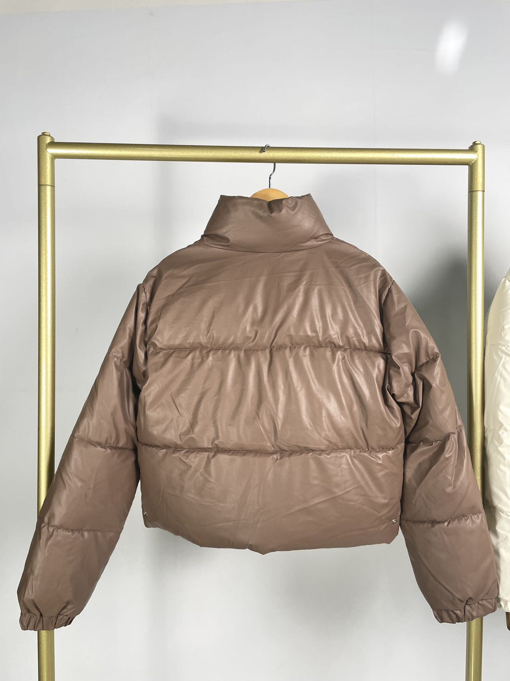 Candy Color Short Cotton Coat Jacket Women