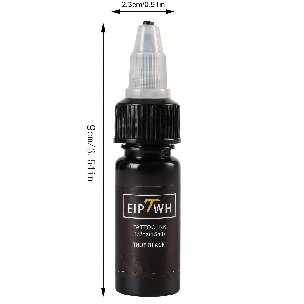 Tattoo Ink EIPTWH 14-Color Set with 15ml Bottles and One Complete Kit Configuration with Item-Specific Color, Capacity and Bo