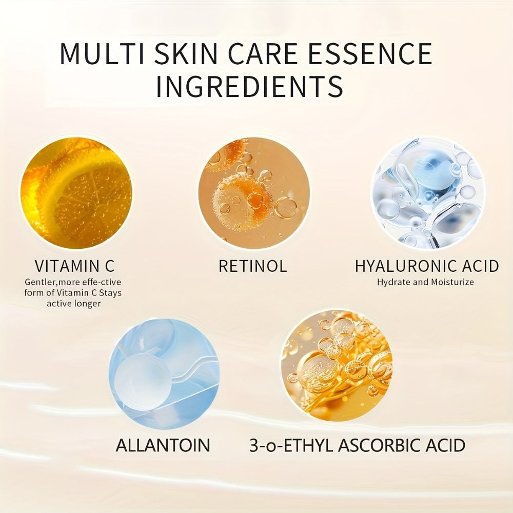 Face Serum BIOAQUA AM and PM Essence Set with 30 Vitamin C and 30 Retinol Single-Use Portions — image 3