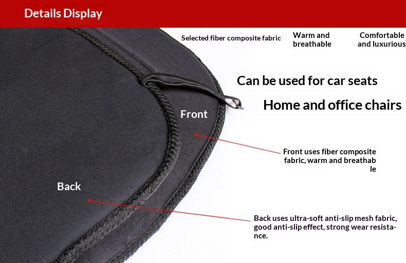 Car heating cushion