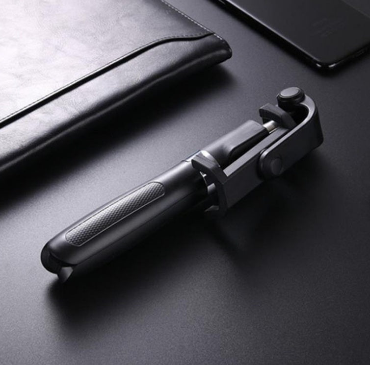 Bluetooth Selfie Stick Tripod - Universal Live Streaming Triangle Bracket