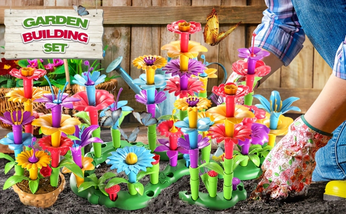 Flower Garden Building Toys for Kids 235 Pieces with the Listed Color, Size or Set Options for Everyday Use — image 11