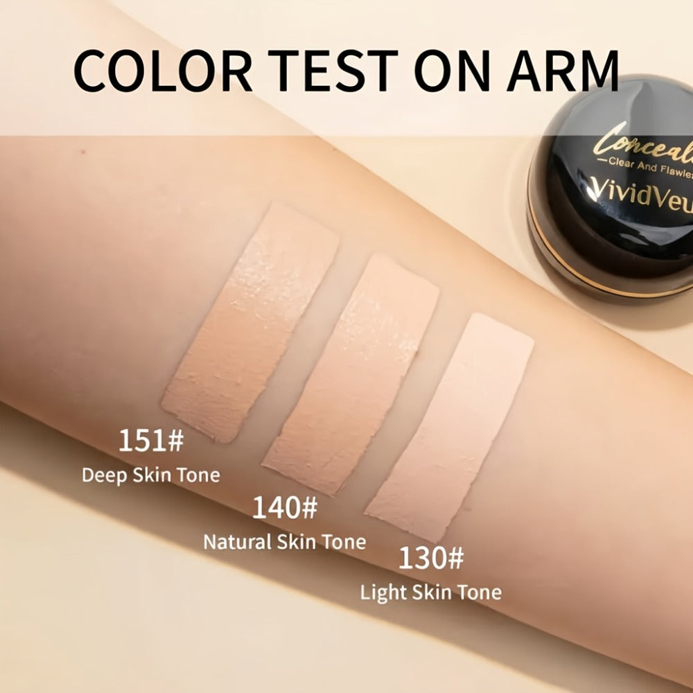 Waterproof Matte Concealer 3 Pack, Full Coverage Plant-Based Formula for Dark Circles, & Blemishes — image 7