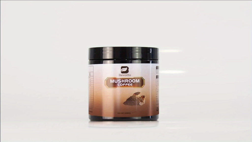 Mushroom Coffee Powder 500g with Reishi Cordyceps Lion's Mane Chaga & Turkey Tail for Bath Time, Home Spa and Personal Care —