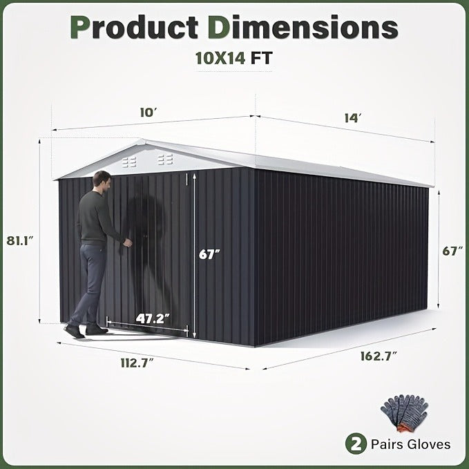Polycarbonate Greenhouse Kit with Frame, for Garden, Patio and Yard Use, with the Listed Configuration — image 27